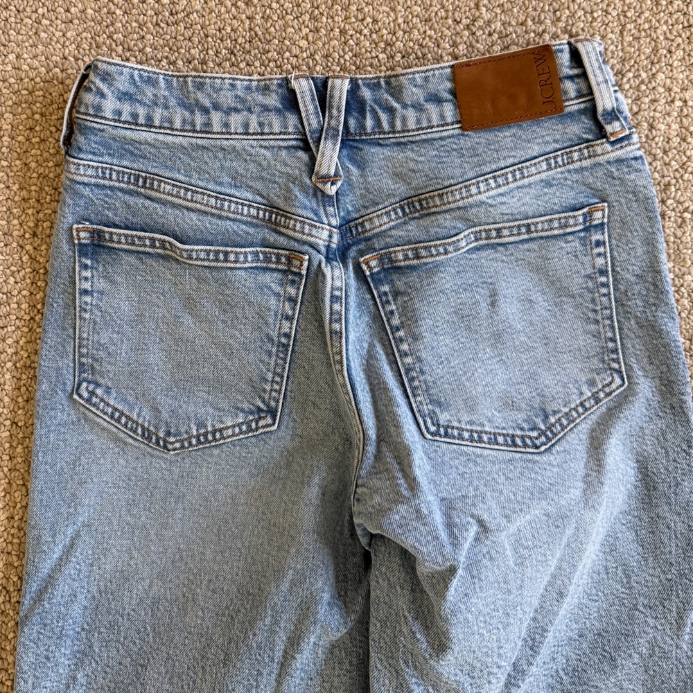 J.Crew slim wide leg straight jean